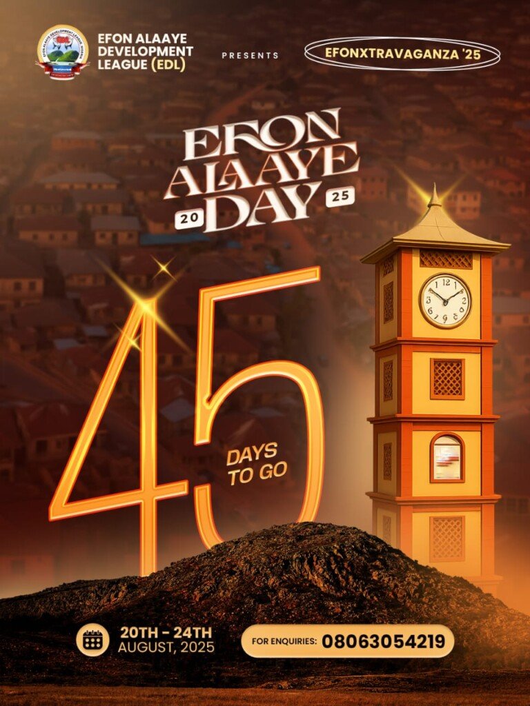 45 Days to Go! Efon Alaaye Day 2025 is Almost Here — Get Ready for the EfonXtravaganza!