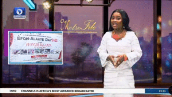 Efon Day 2025 (Extravaganza) — proudly broadcast by Channels TV, AIT, and NTA
